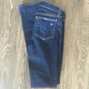 Rag & Bone High Rise Skinny Jeans